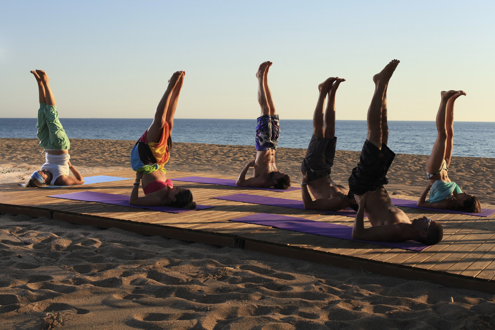 Step tantric yoga beach first